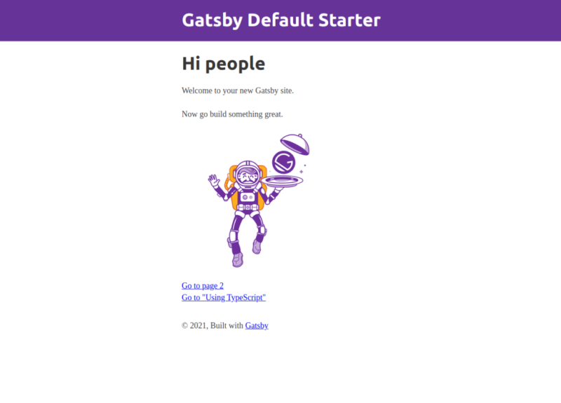 Как установить Gatsby на Ubuntu 20.04