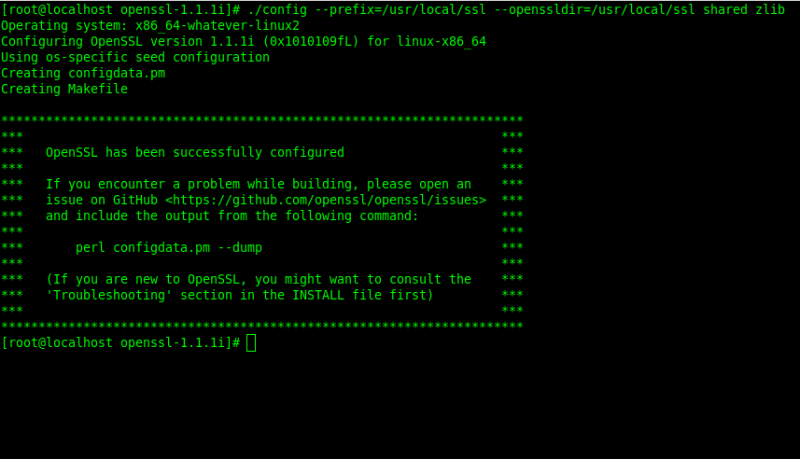 AlmaLinux'ta OpenSSL 1.1.1i Nasıl Kurulur