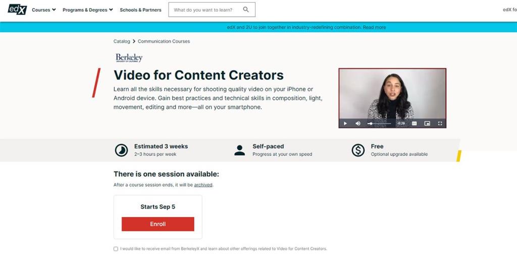 I 9 migliori corsi di editing video online