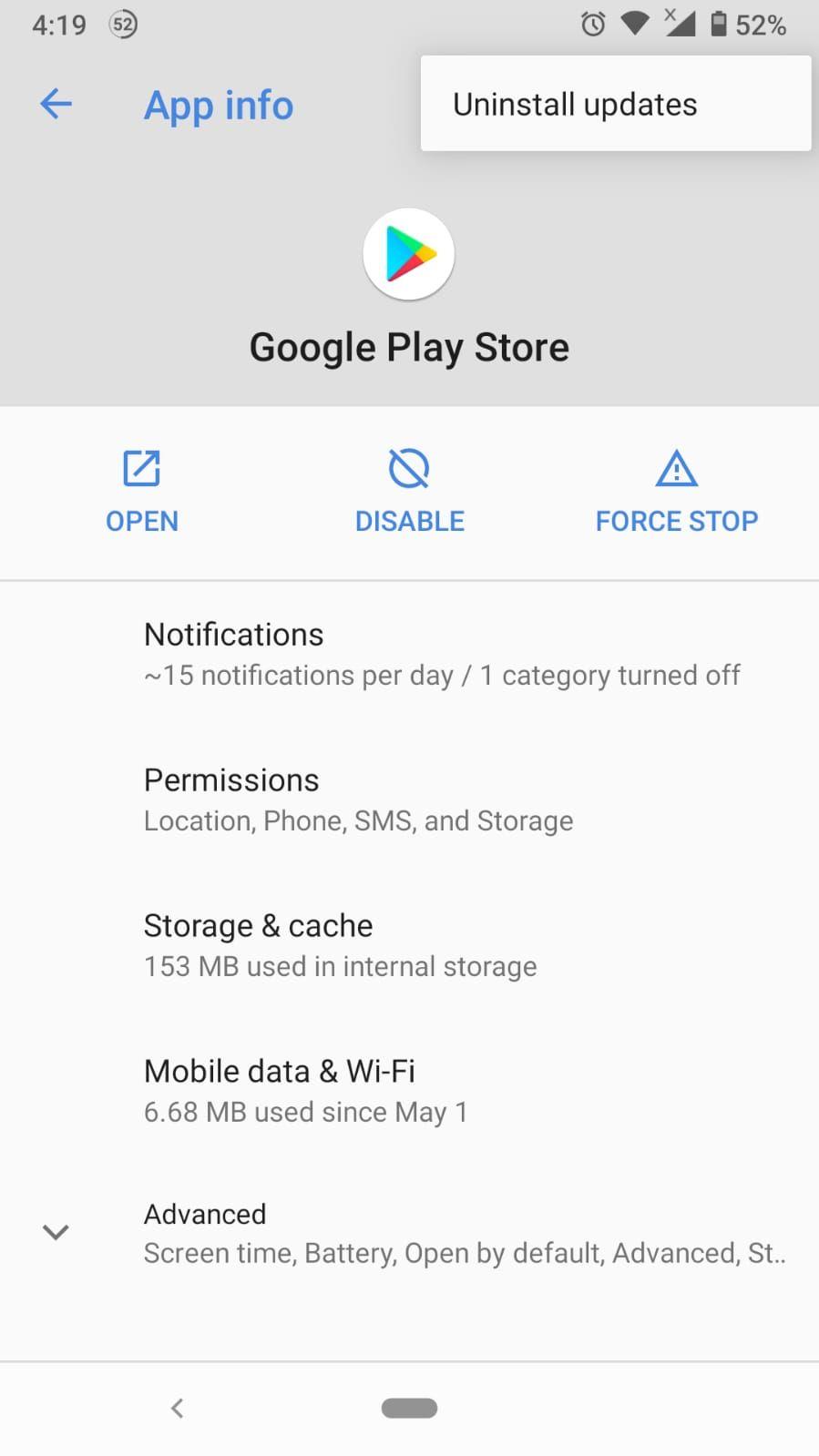 Jak naprawić błąd uwierzytelniania w Google Play?