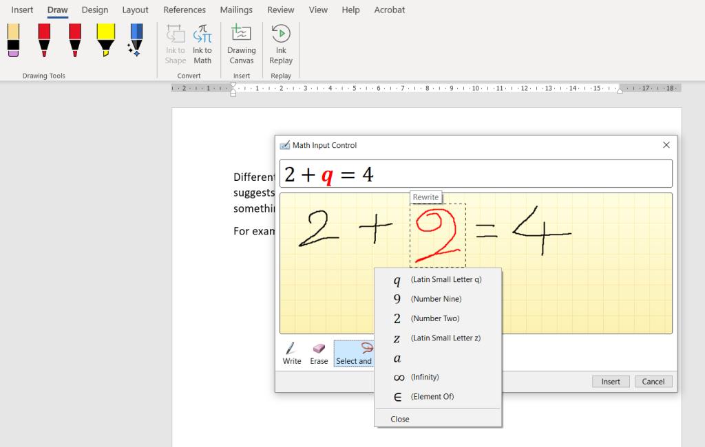 Comment dessiner à l'aide des outils de stylo dans Microsoft Word