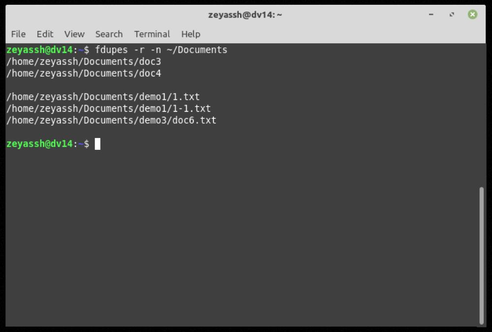 Cómo encontrar y eliminar archivos duplicados en Linux usando fdupes