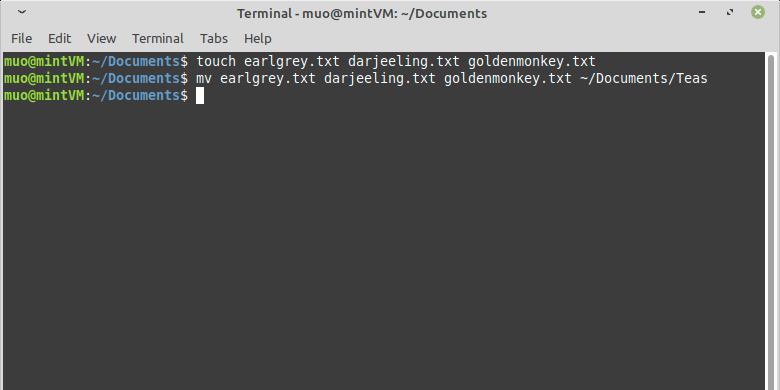 如何使用 Mv 命令移動 Linux 文件