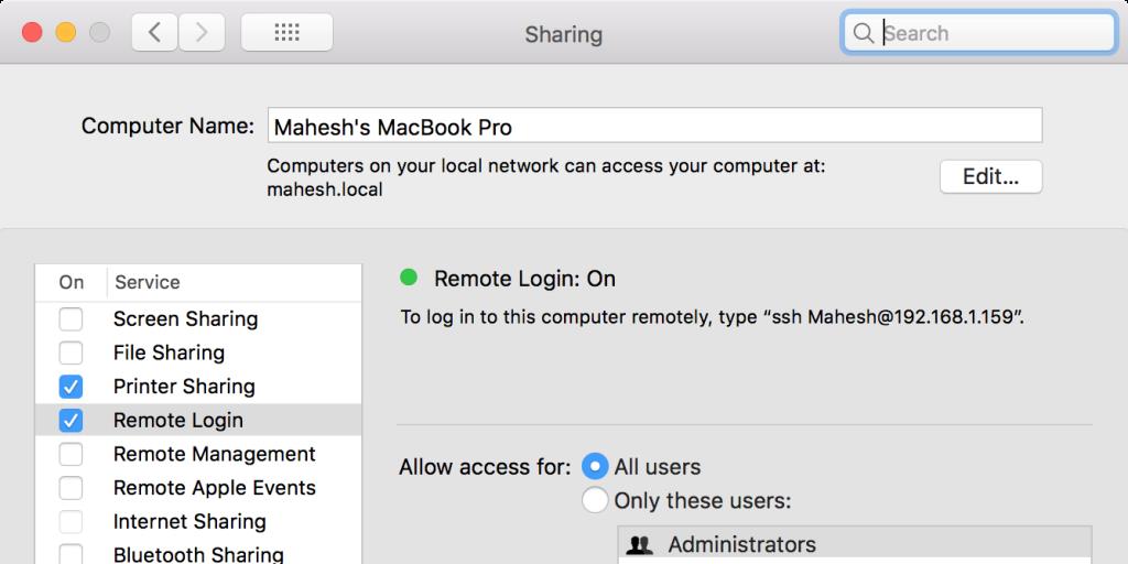Como enviar e receber arquivos rapidamente de um Mac via FTP