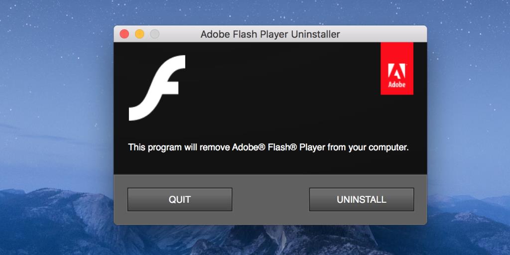 Cara Menyahpasang Flash pada Mac Anda