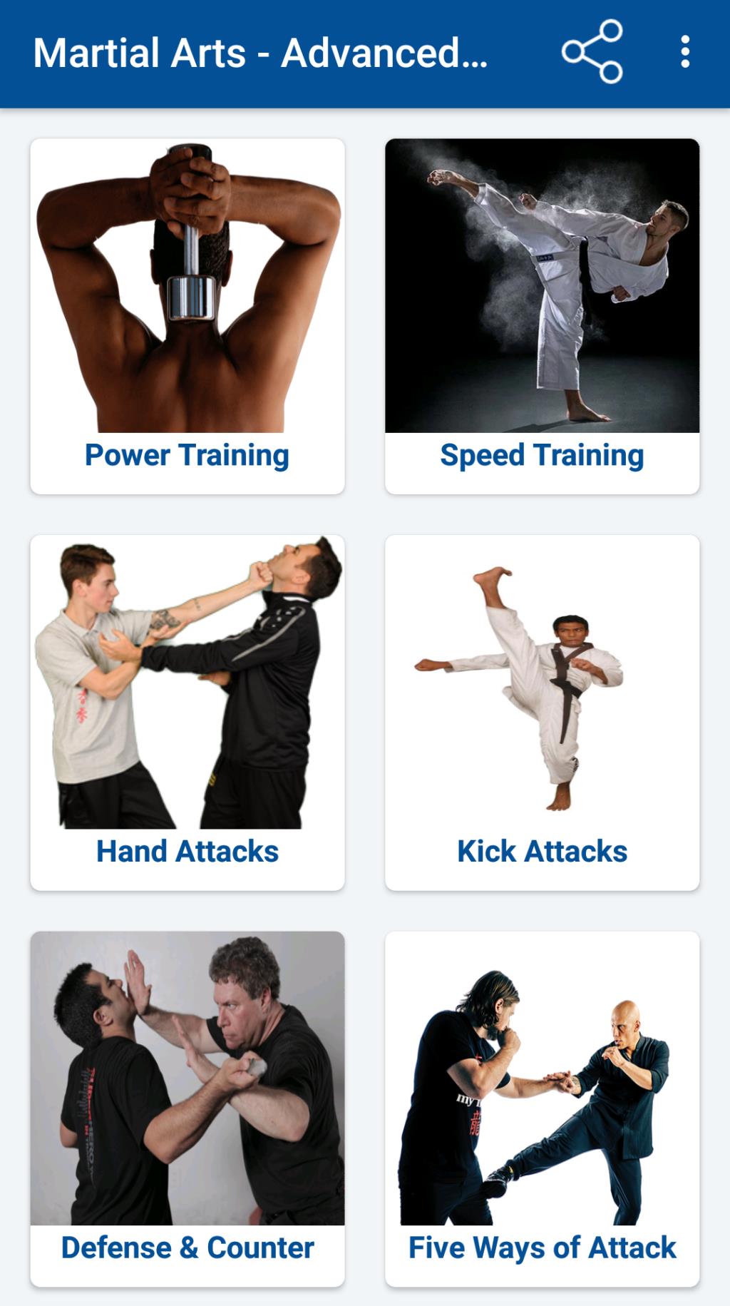 Les 6 meilleures applications Android pour apprendre les arts martiaux