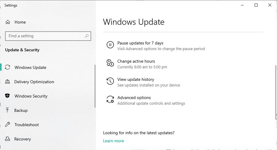 Perché l'ultimo aggiornamento di Windows non viene visualizzato sul mio PC?