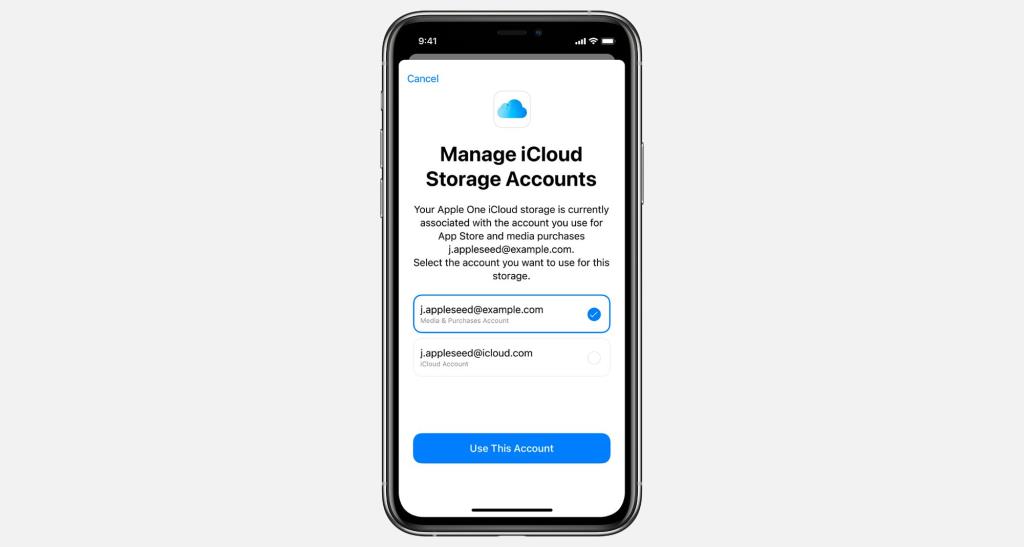 Comment répartir votre stockage Apple One iCloud sur deux comptes