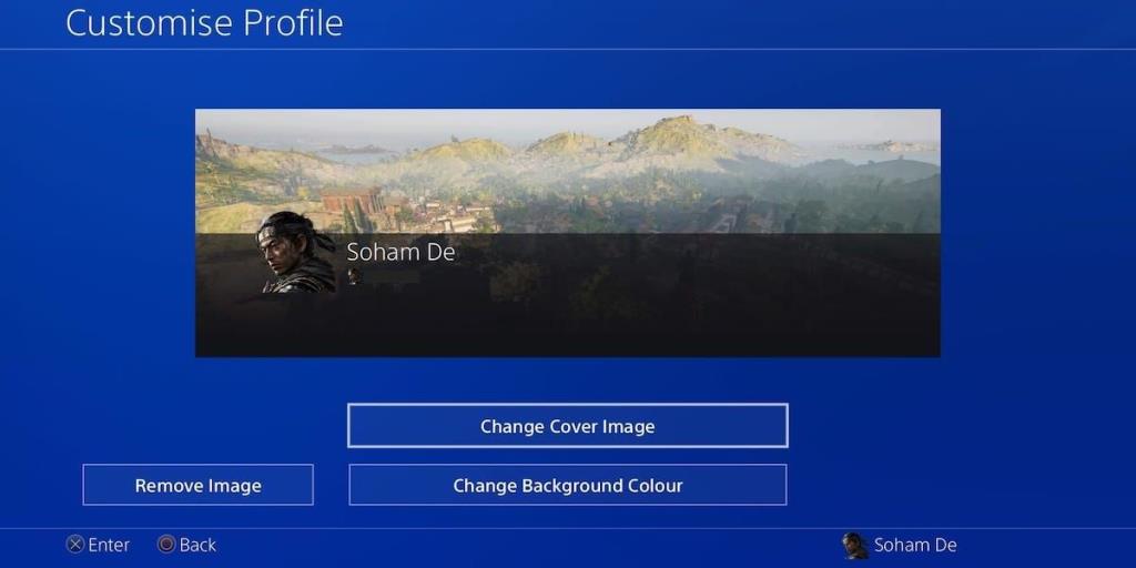 Comment changer l'image de couverture de votre profil PS4