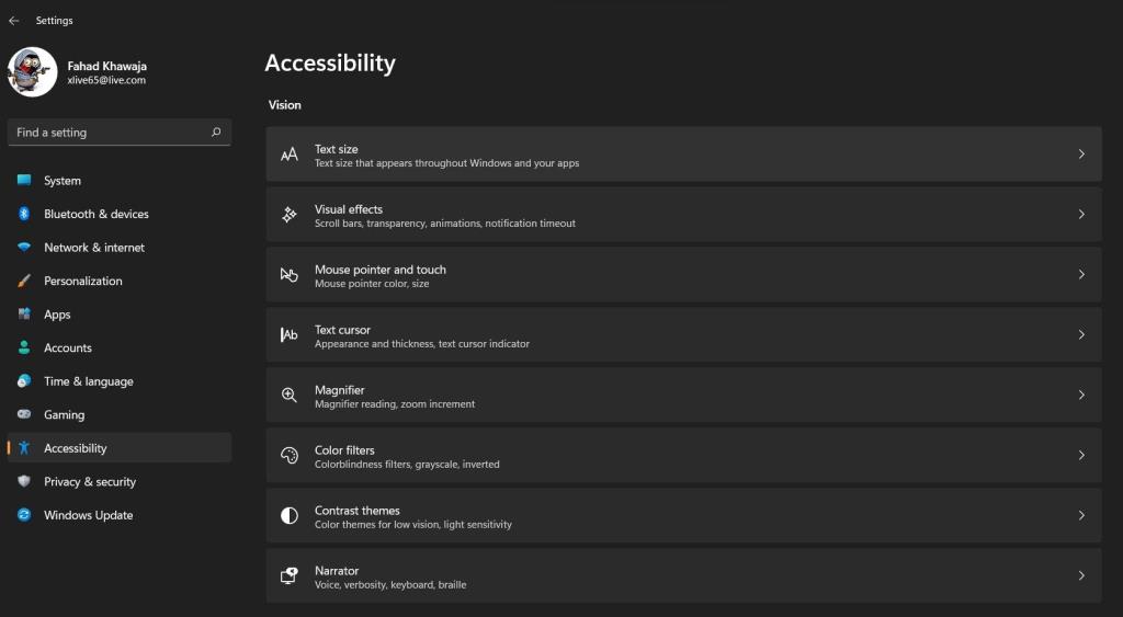 Como configurar opções de acessibilidade no Windows 11