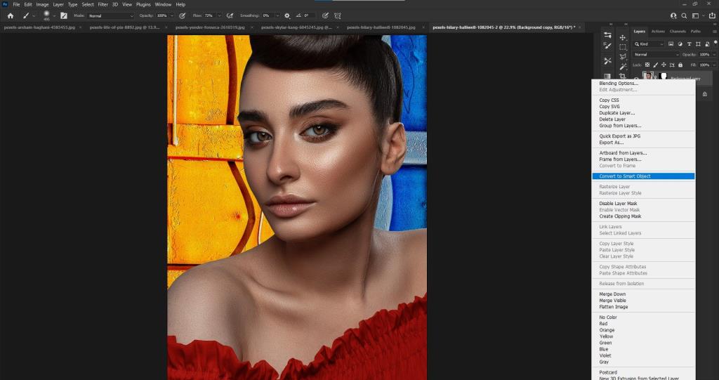 Como transformar uma foto em um retrato abstrato usando o Photoshop