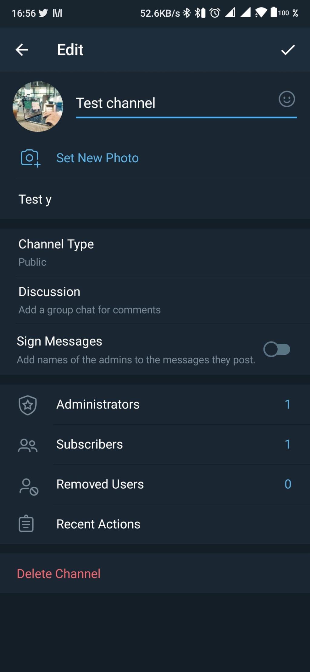 كيفية حذف قناة أو مجموعة Telegram الخاصة بك