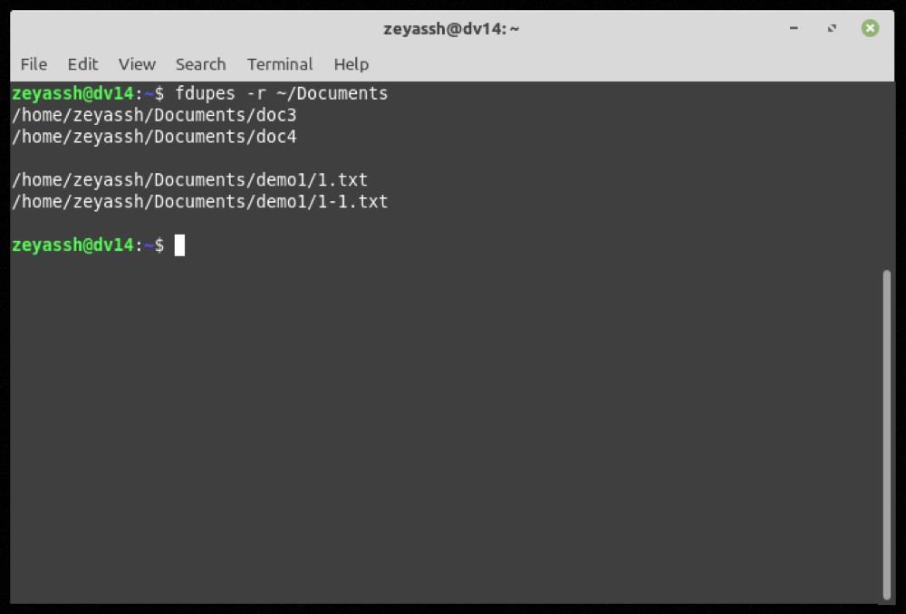 Dubbele bestanden zoeken en verwijderen op Linux met fdupes