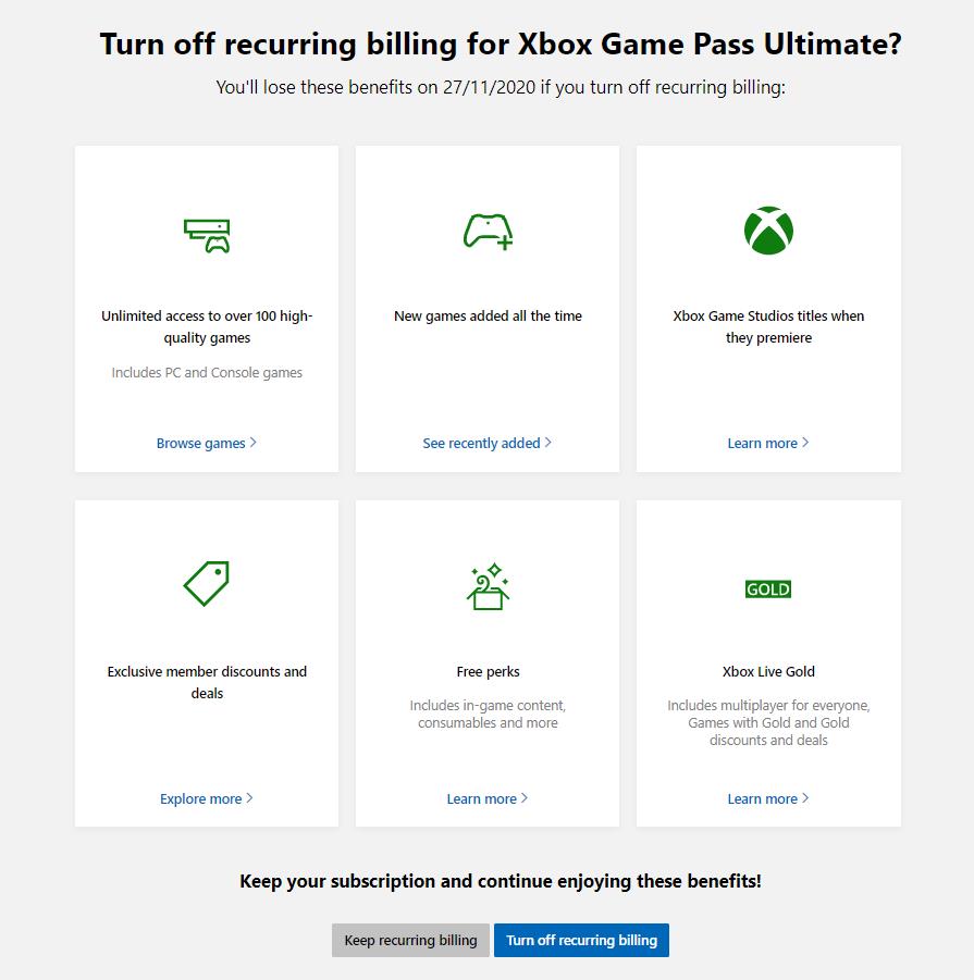 Cum să vă anulați abonamentul Xbox Game Pass