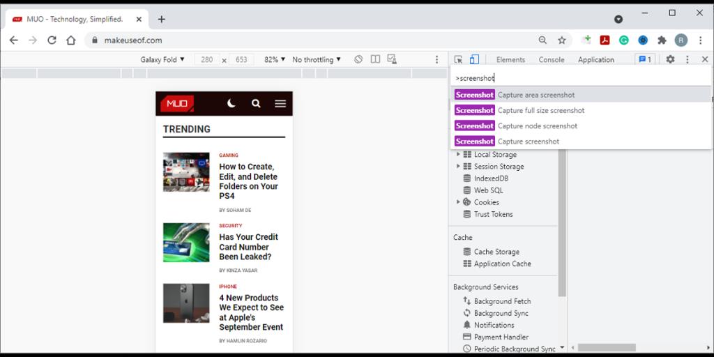 Cómo tomar una captura de pantalla de página completa en Chrome y Firefox