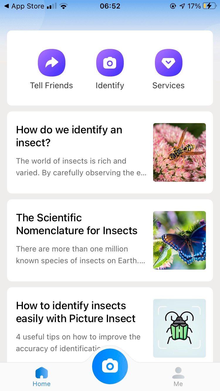 Die Top 5 Apps auf dem iPhone zum Identifizieren von Fehlern und Insekten