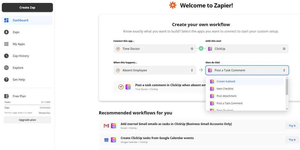 9 integraciones de Zapier que automatizarán su flujo de trabajo de gestión de tareas