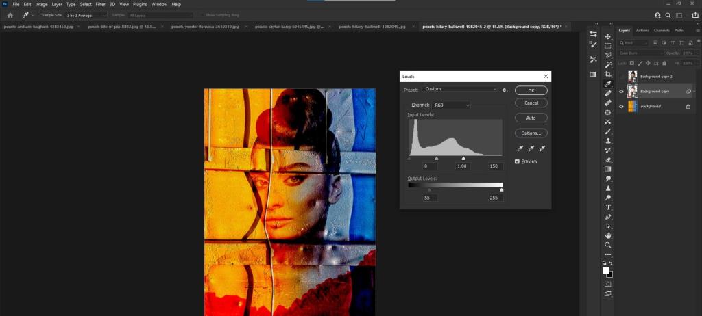 Cómo transformar una foto en un retrato abstracto usando Photoshop