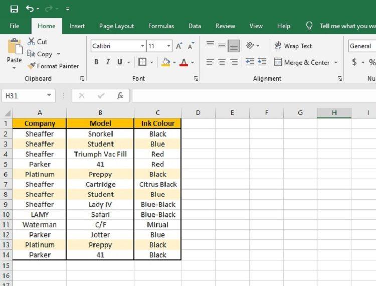 วิธีลบรายการที่ซ้ำกันใน Excel