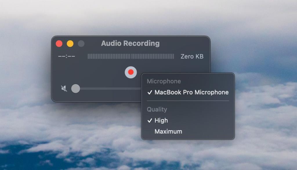 如何使用內置應用程序將音頻快速錄製到 Mac 中