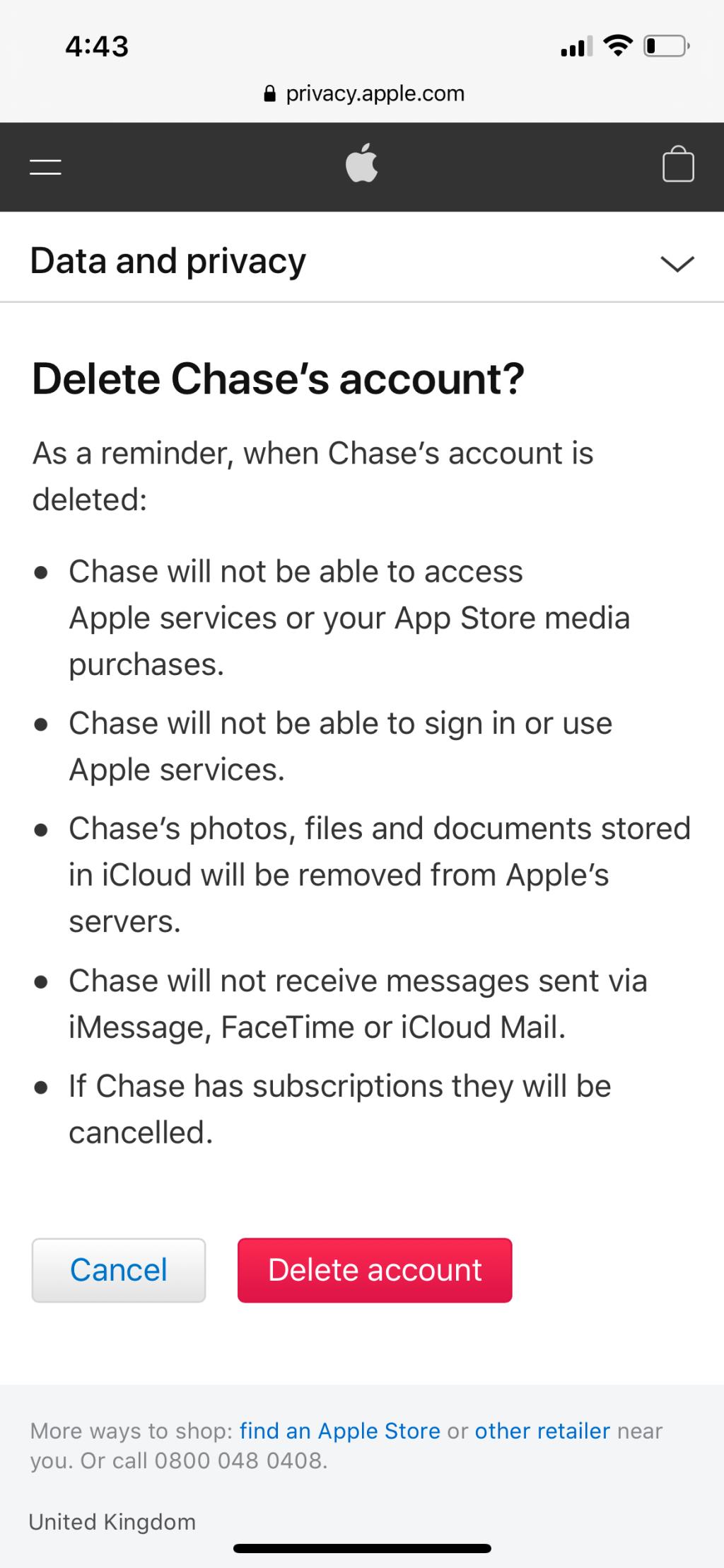 如何停止使用 Apple 家庭共享或刪除其他家庭成員