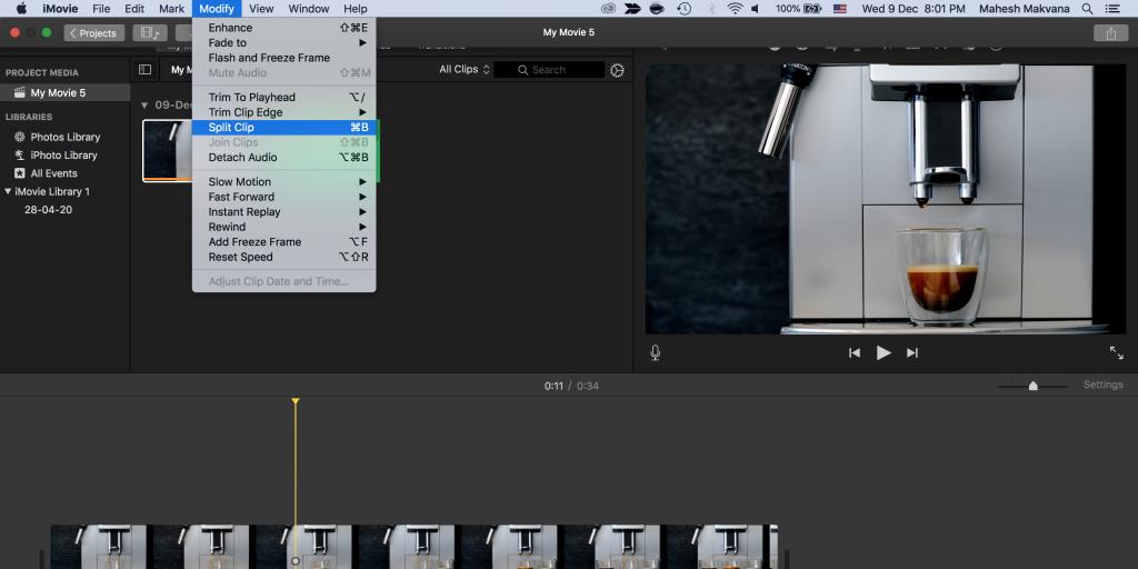 كيفية تحرير مقاطع الفيديو على جهاز Mac