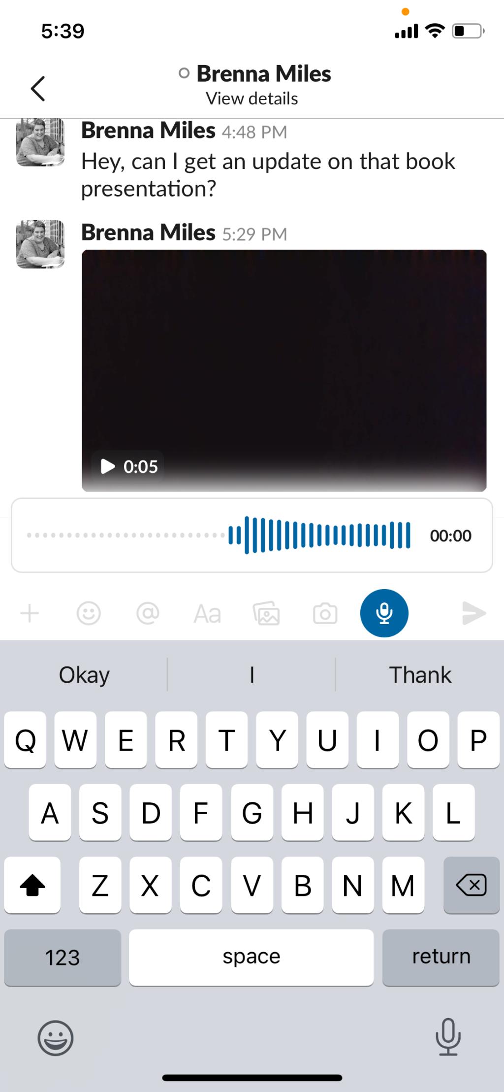 Slack Clips gebruiken om snel en gemakkelijk met collega's te communiceren