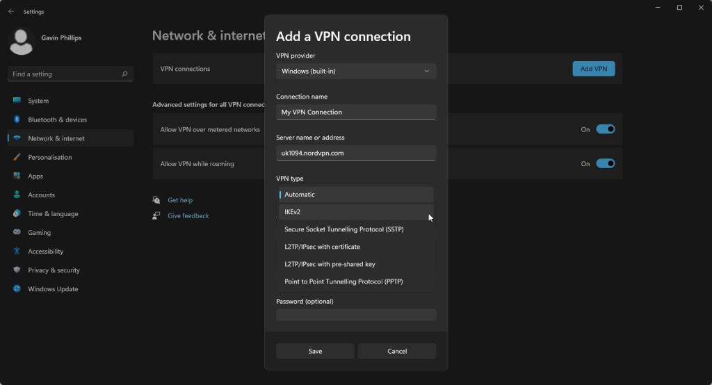 Comment configurer un VPN sous Windows 11