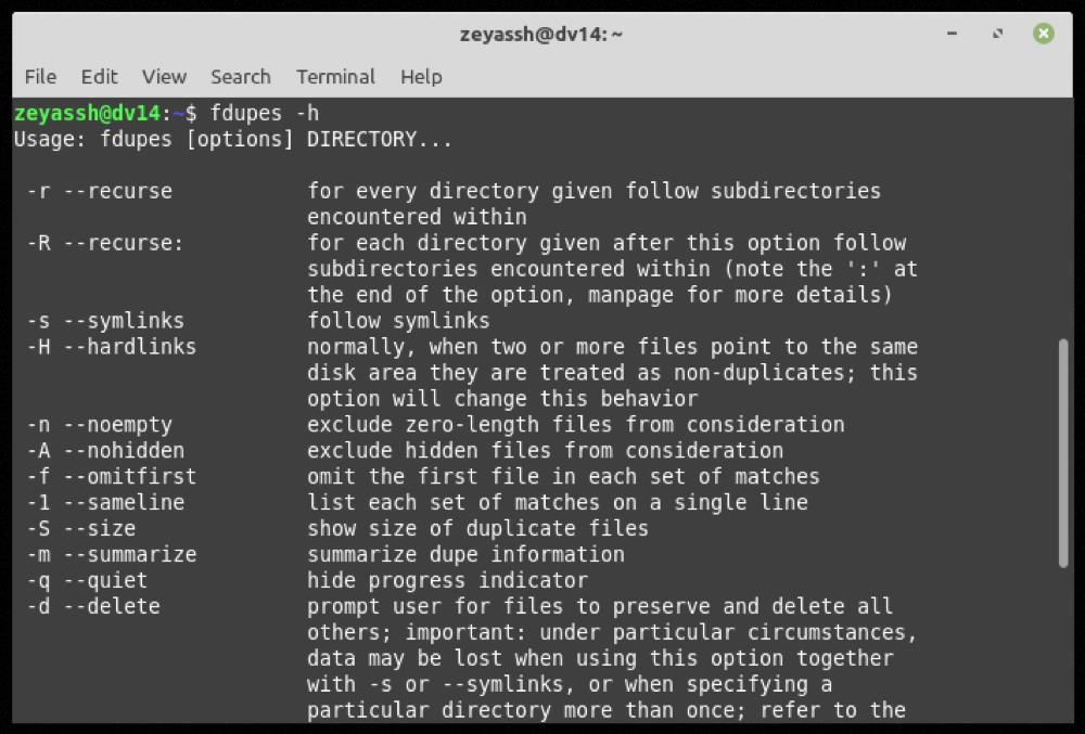 So finden und entfernen Sie doppelte Dateien unter Linux mit fdupes
