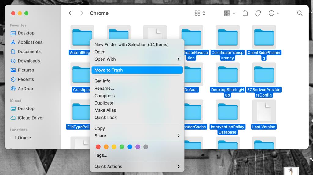 Cara Menyahpasang Chrome pada Mac