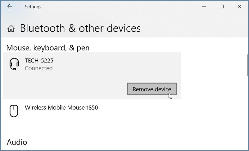 7 modi per rimuovere i dispositivi Bluetooth problematici su Windows