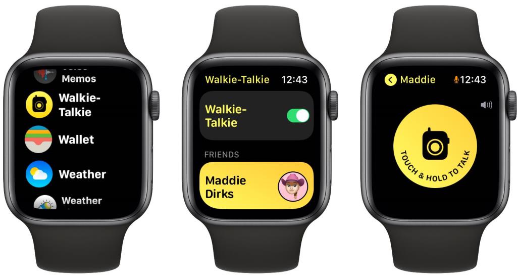 Cómo usar el Walkie-Talkie en Apple Watch