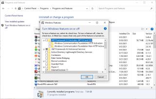 Come installare .NET Framework versione 3.5 su Windows 10