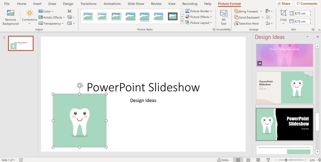 PowerPointDesigner機能を使用してプロフェッショナルなスライドショーを作成する方法