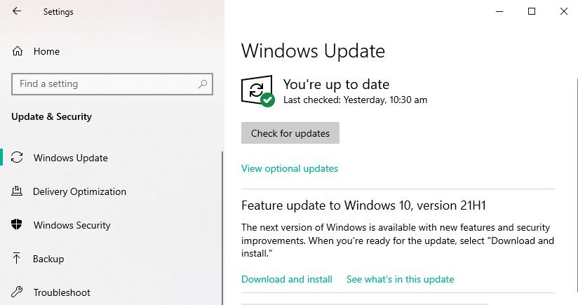 Tại sao Bản cập nhật Windows mới nhất không hiển thị trên PC của tôi?