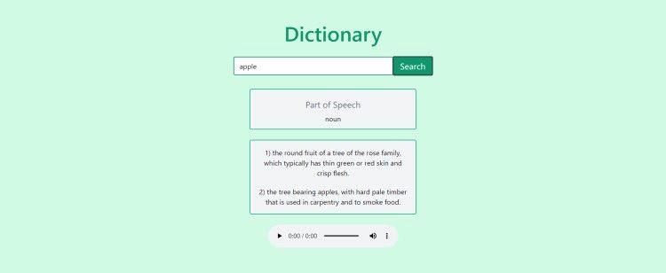 Apprenez à créer une application de dictionnaire simple à l'aide de JavaScript