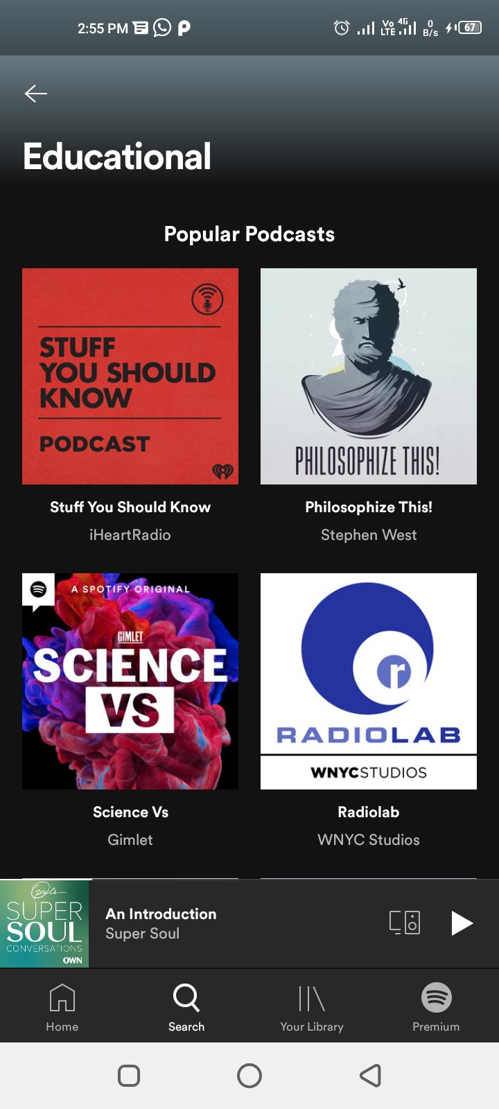 Cómo buscar, seguir y descargar podcasts en Spotify