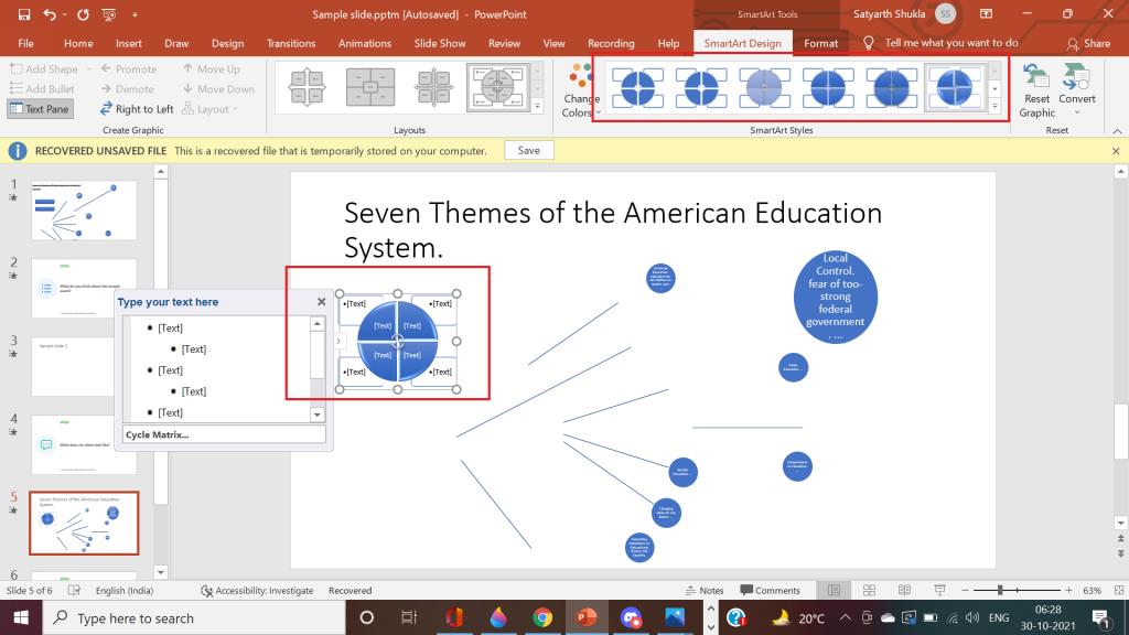 Migliora i tuoi elenchi puntati utilizzando SmartArt in PowerPoint
