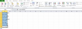 Cum să împărțiți celule Excel folosind un delimitator
