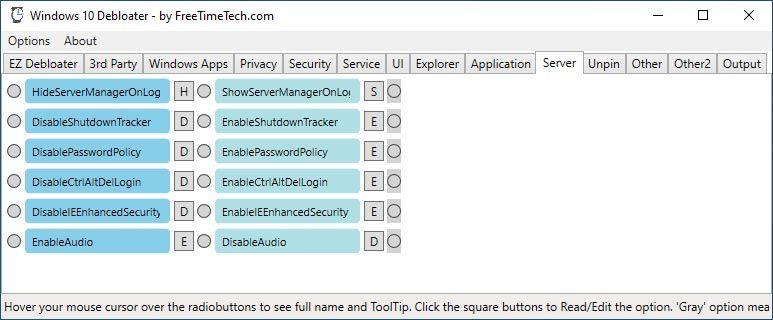 Supprimez les peluches de Windows 10 avec Windows Decrapifier & Debloater