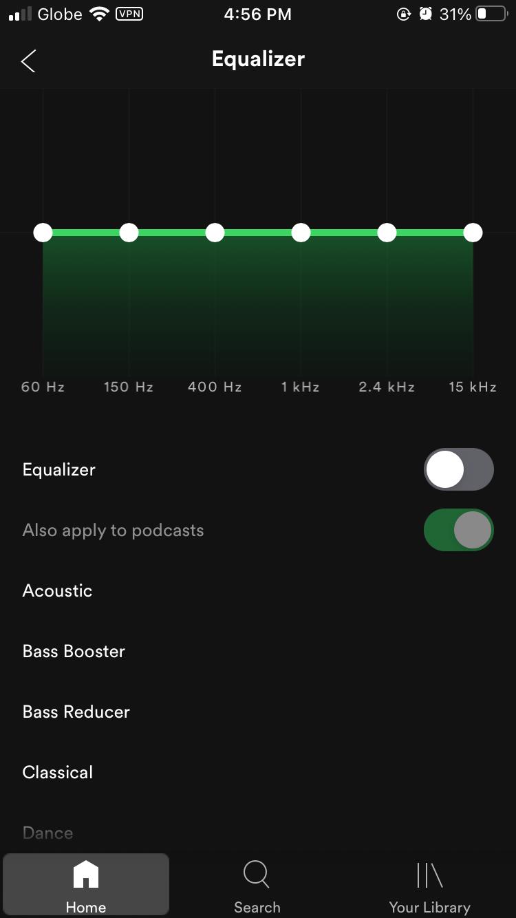 Quais são as melhores configurações de equalizador do Spotify?