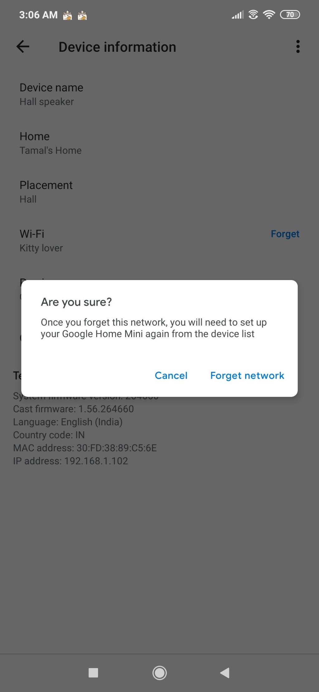 Googleホームと通信できなかったエラーを修正する方法
