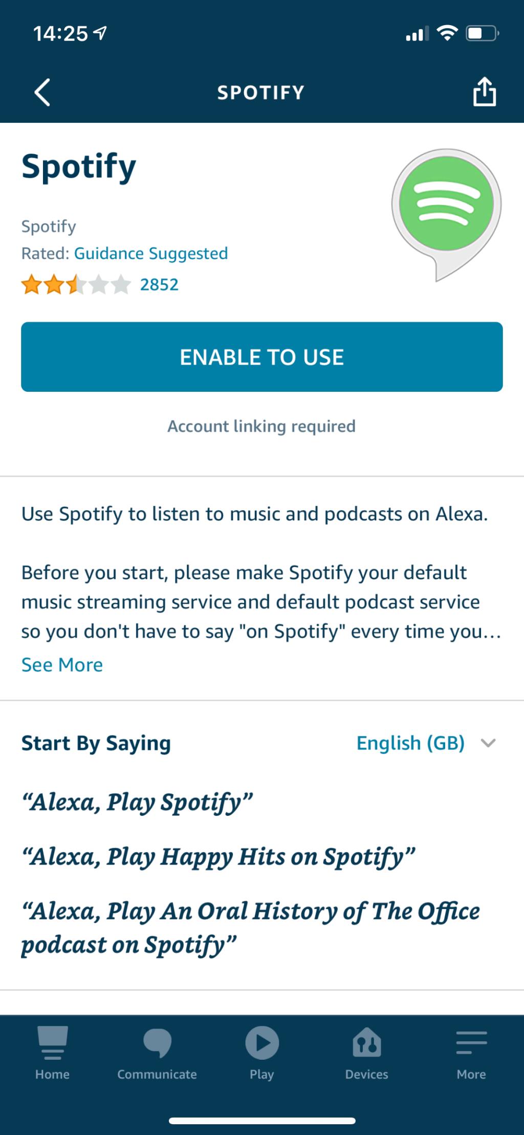 SpotifyをAlexaに接続し、エコーで音楽を再生する方法