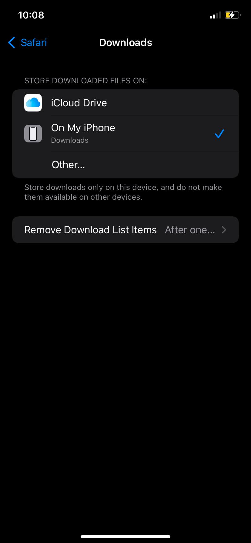 Hoe u de downloadlocatie voor Safari op uw iPhone kunt wijzigen