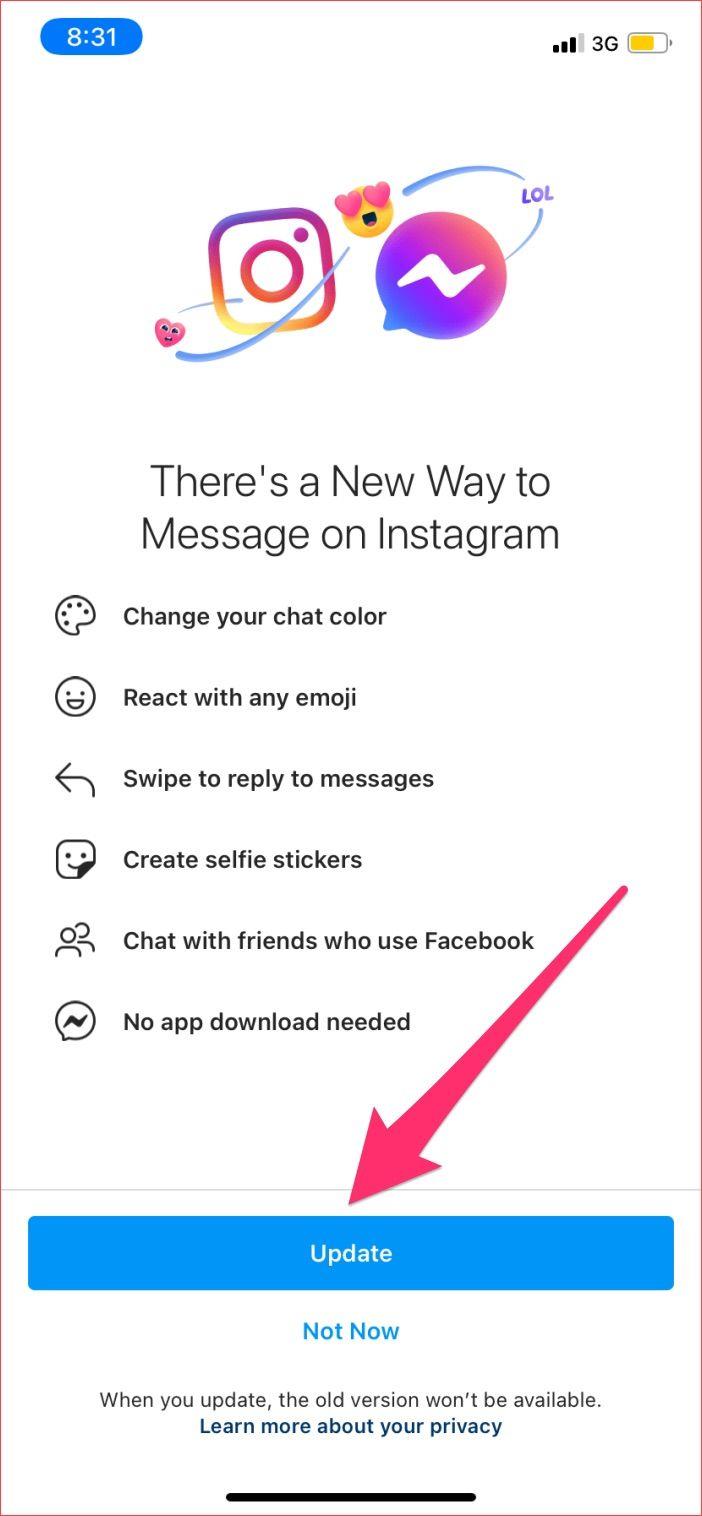 Instagram 채팅 테마 및 색상을 변경하는 방법
