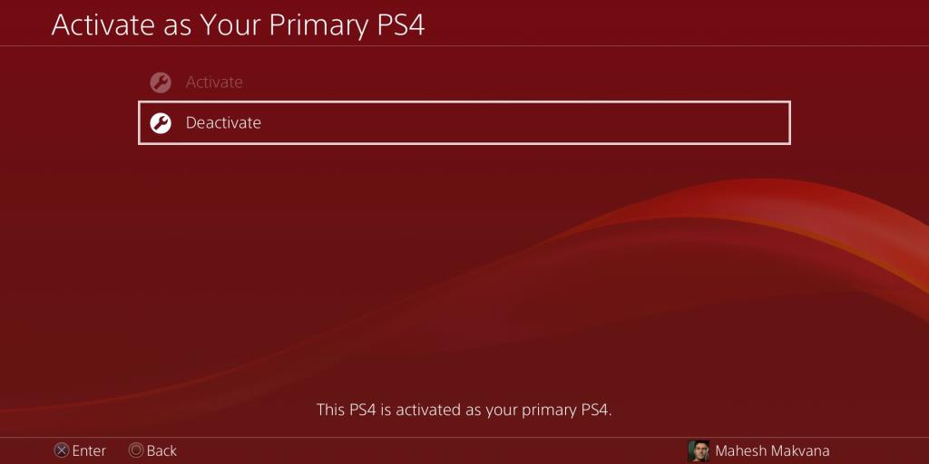 PS4ユーザーアカウントを削除する方法