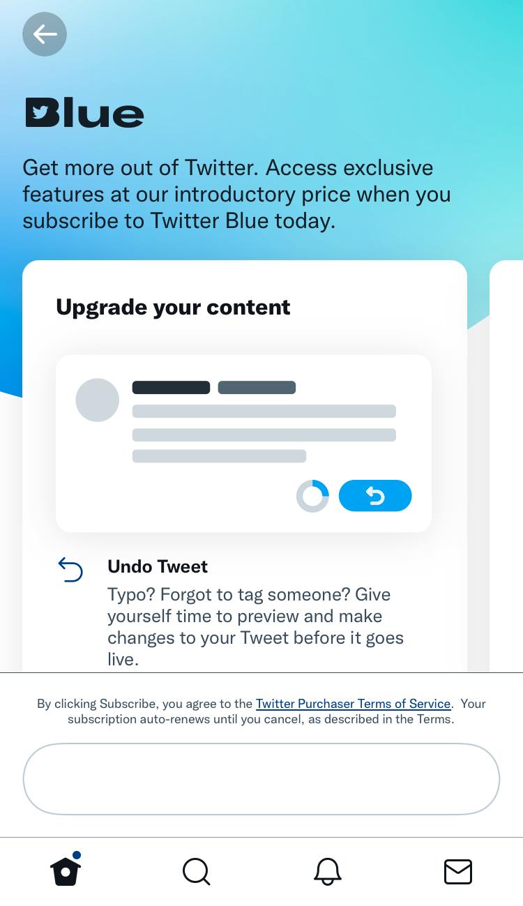 Cum să vă înscrieți și să vă abonați la Twitter Blue