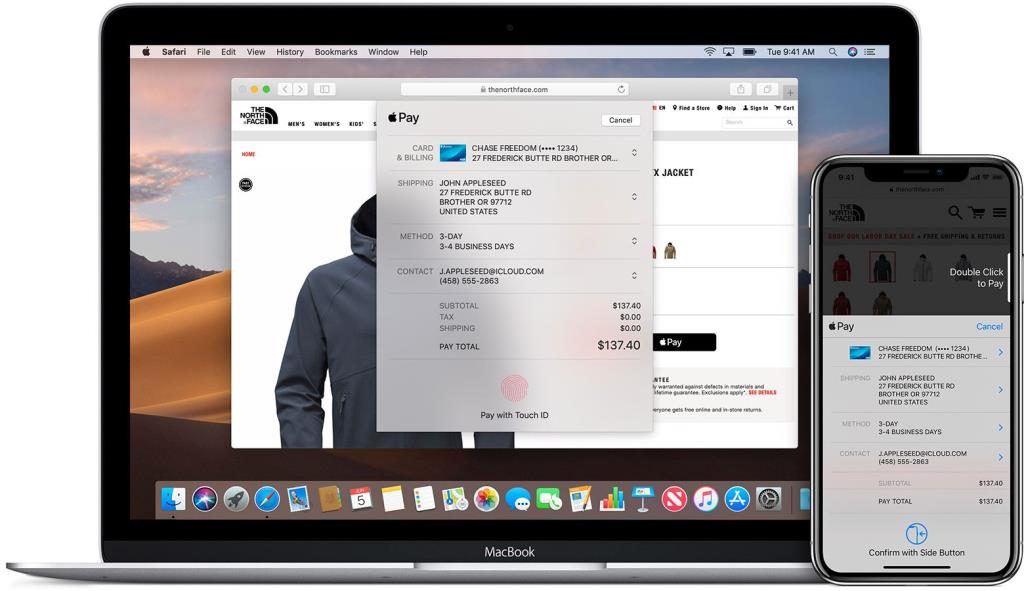 كيفية استخدام Apple Pay في المتاجر وعلى الإنترنت