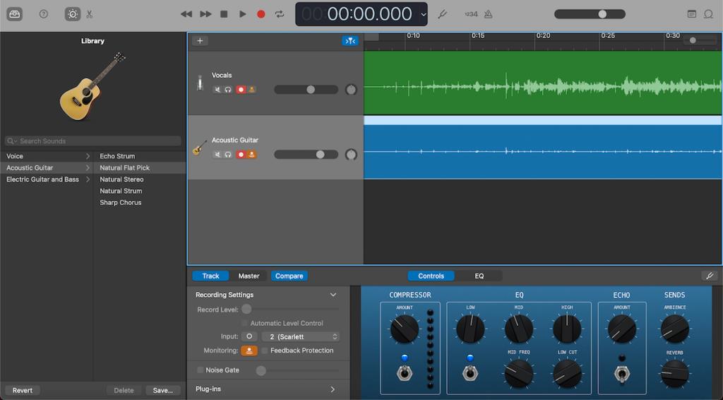 Cara Menggunakan Garageband pada Mac untuk Merakam Berbilang Lagu Langsung Sekaligus