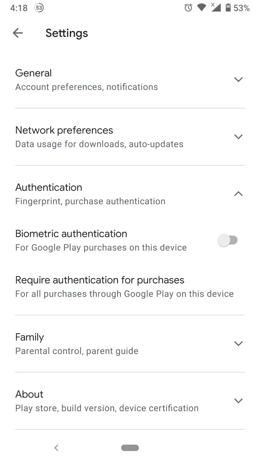Come risolvere l'errore di autenticazione di Google Play richiesto